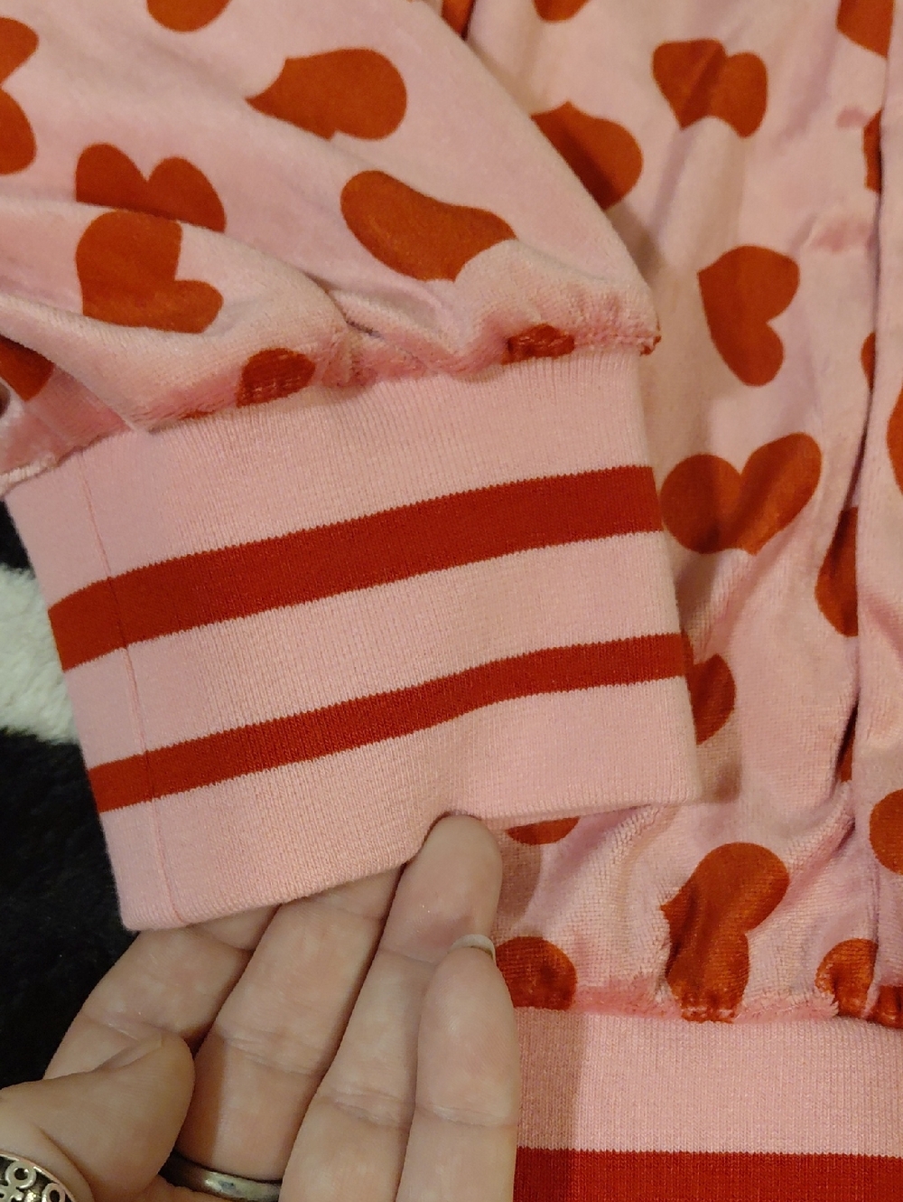 DOLLSKILL 1X Sugar Thrillz Pink Jacket & Skirt Set with Red Hearts - Picture 4 of 16